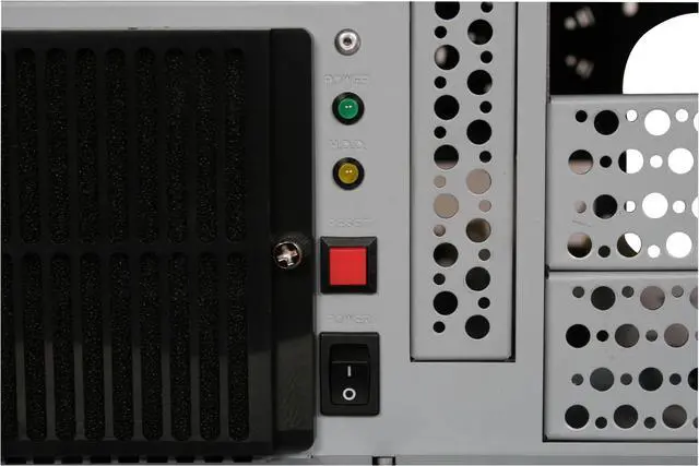 Alt view image 14 of 19 - Rosewill RSV-X4000 Black SECC Japanese steel 1.2mm thickness 4U Server Rackmount Case 5.25" x 3/ 3.5" x 7/ Optical Slim x1 Drive Bays