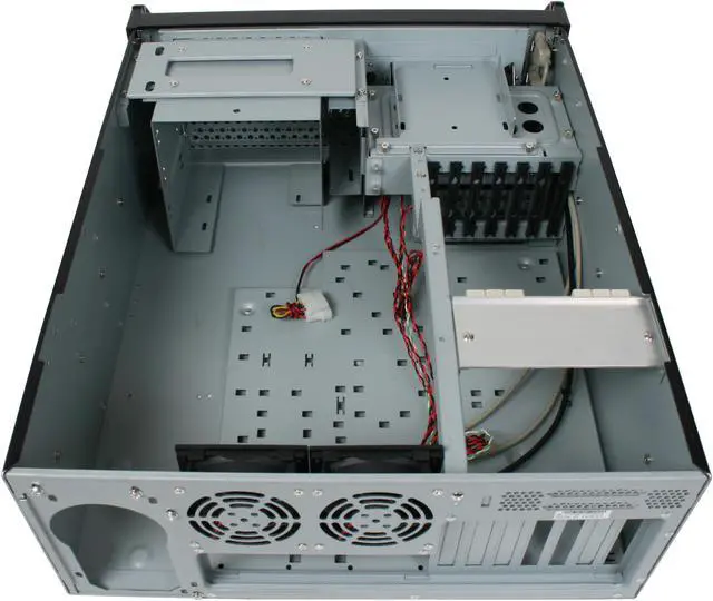 Alt view image 15 of 19 - Rosewill RSV-X4000 Black SECC Japanese steel 1.2mm thickness 4U Server Rackmount Case 5.25" x 3/ 3.5" x 7/ Optical Slim x1 Drive Bays