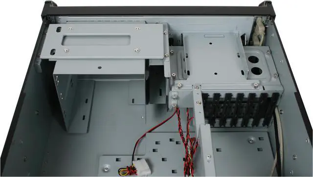 Alt view image 17 of 19 - Rosewill RSV-X4000 Black SECC Japanese steel 1.2mm thickness 4U Server Rackmount Case 5.25" x 3/ 3.5" x 7/ Optical Slim x1 Drive Bays