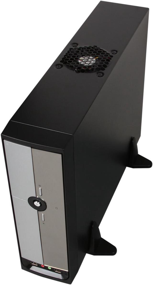Alt view image 5 of 10 - Rosewill - Black & Silver, 0.8mm SGCC Steel Slim Micro ATX Computer Case with ATX12V Flex 300W Power Supply - R379-M