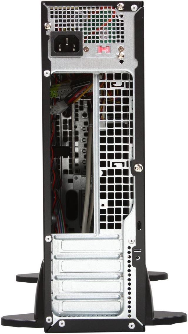 Alt view image 9 of 10 - Rosewill - Black & Silver, 0.8mm SGCC Steel Slim Micro ATX Computer Case with ATX12V Flex 300W Power Supply - R379-M
