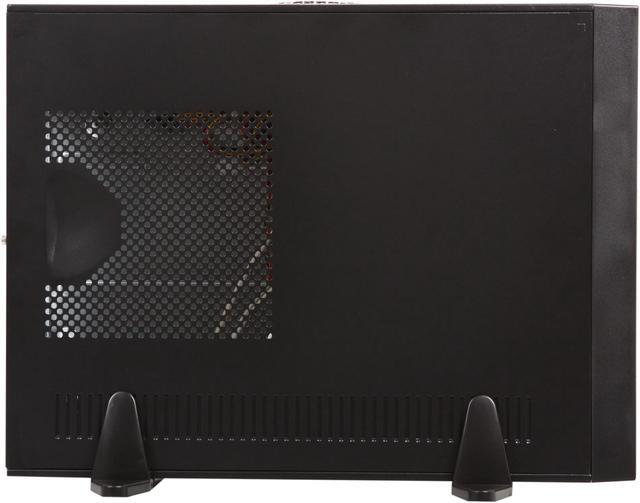 Alt view image 4 of 10 - Rosewill - Black & Silver, 0.8mm SGCC Steel Slim Micro ATX Computer Case with ATX12V Flex 300W Power Supply - R379-M