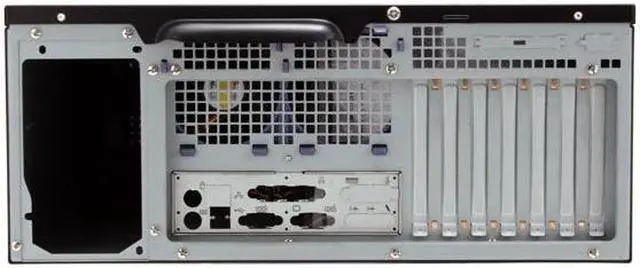 Alt view image 8 of 20 - Rosewill RSV-Z4000 Black SECC Japanese steel 1.2mm thickness 4U Server Rackmount Case 5.25" x 6/ 3.5" x 5 (12 max)/ Optical Slim x1 Drive Bays
