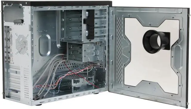 Alt view image 6 of 11 - Rosewill TU-155-P Black 0.8mm SGCC Steel ATX Mid Tower Computer Case