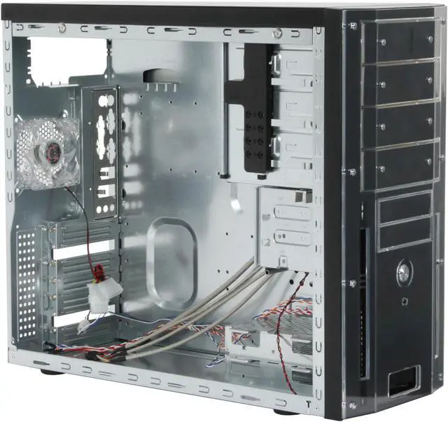 Alt view image 8 of 11 - Rosewill TU-155-P Black 0.8mm SGCC Steel ATX Mid Tower Computer Case
