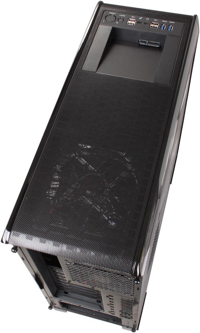 Alt view image 11 of 12 - Rosewill Gaming Computer Case - ATX Mid Tower - Top HDD Dock, Side Window Panel, 5 Preinstalled Fans - BLACKHAWK