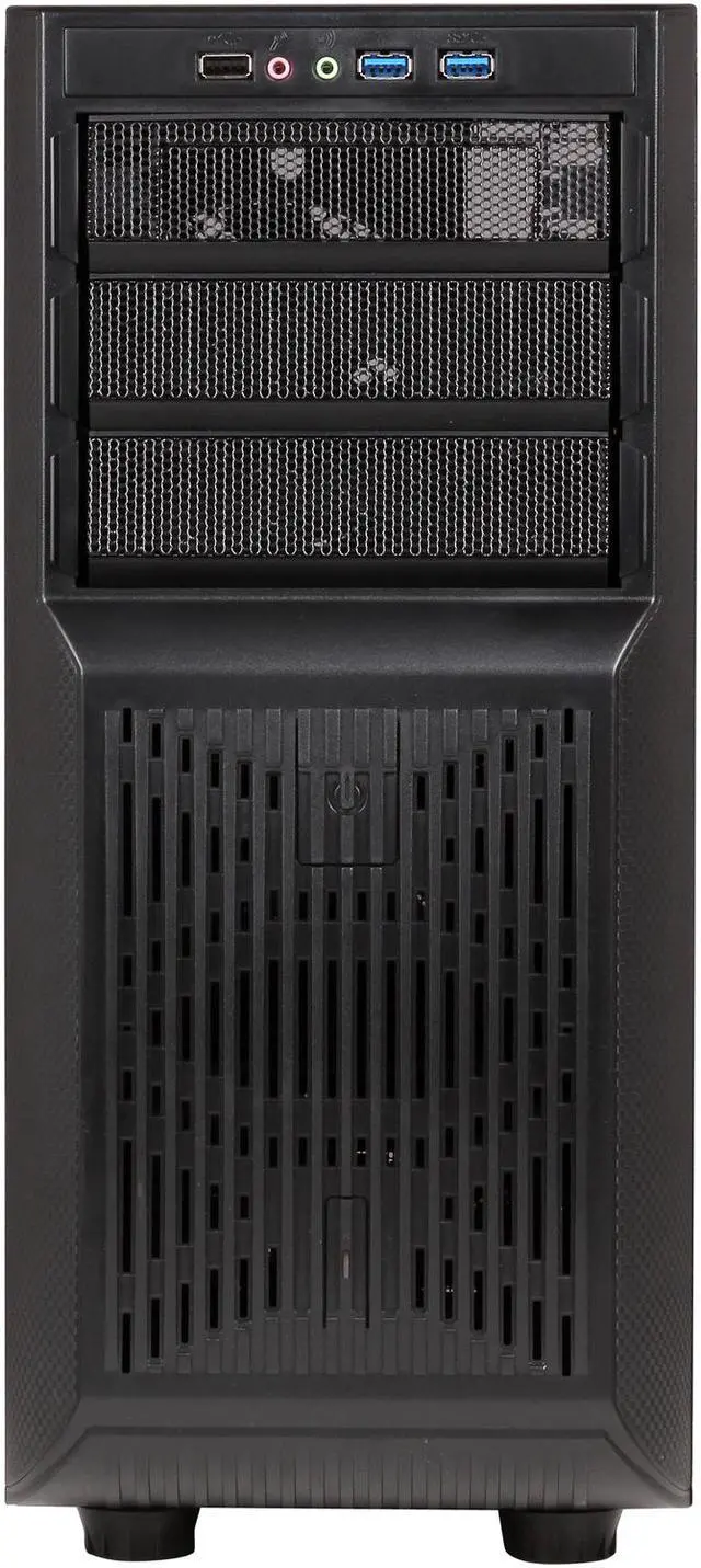 Alt view image 2 of 9 - Rosewill FUTURE Gaming ATX Mid Tower Computer Case, come with Four Fans - 2 x Front Blue LED 120mm Fan, 1x Top 120mm Fan,1x Rear 120mm Fan, Support up to 6 Fans