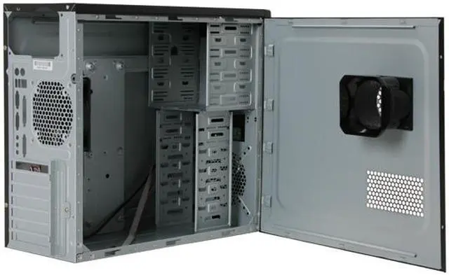 Alt view image 7 of 11 - Rosewill R226-P-BK 120mm Fan ATX Mid Tower Computer Case