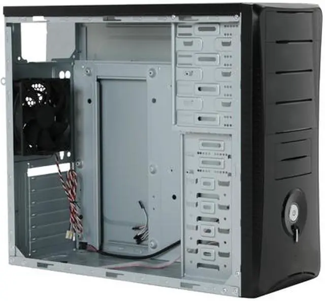 Alt view image 10 of 11 - Rosewill R226-P-BK 120mm Fan ATX Mid Tower Computer Case