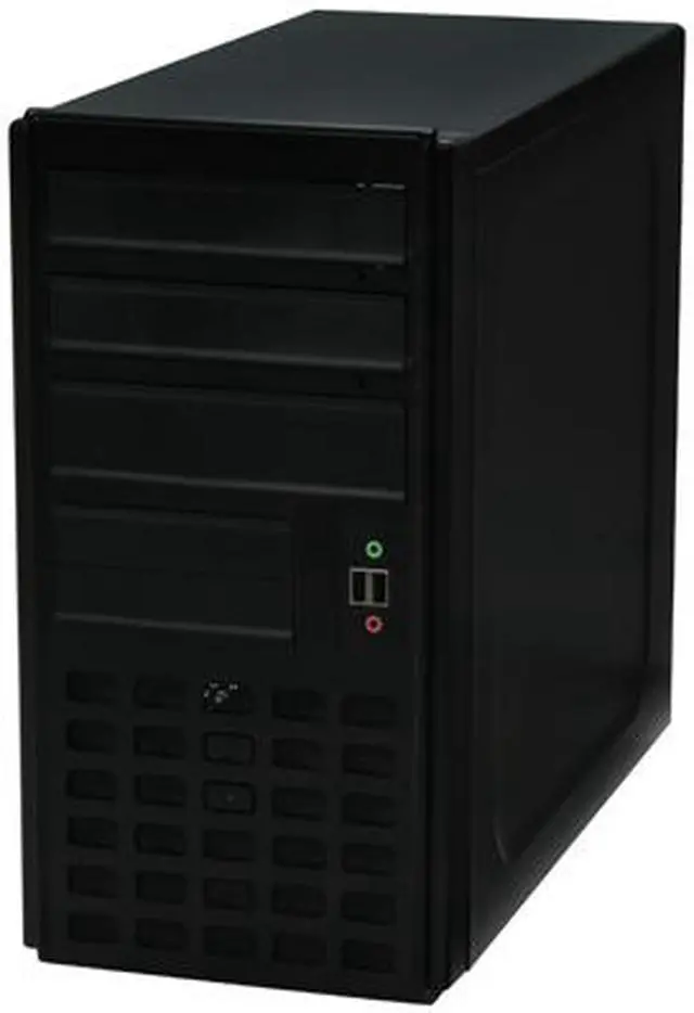 Alt view image 3 of 11 - Rosewill R102-P-BK 120mm Fan MicroATX Mid Tower Computer Case