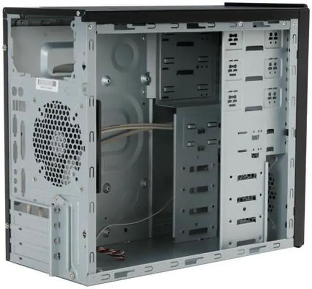 Alt view image 8 of 11 - Rosewill R102-P-BK 120mm Fan MicroATX Mid Tower Computer Case