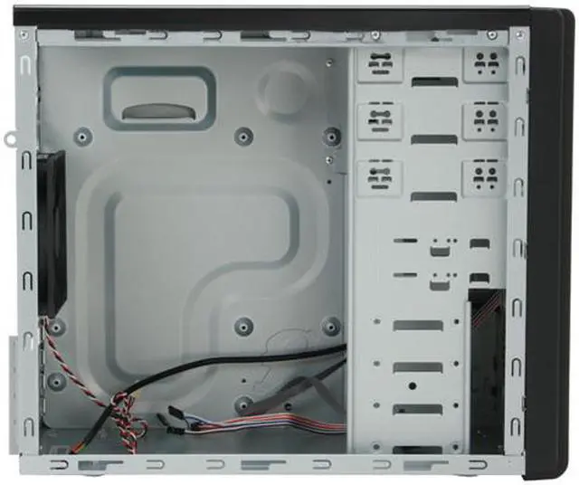 Alt view image 9 of 12 - Rosewill R101-P-BK 120mm Fan MicroATX Mid Tower Computer Case