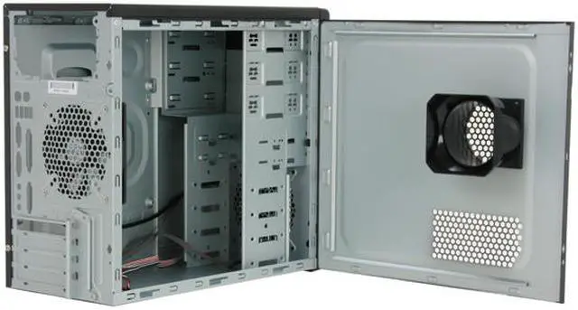 Alt view image 11 of 12 - Rosewill R101-P-BK 120mm Fan MicroATX Mid Tower Computer Case