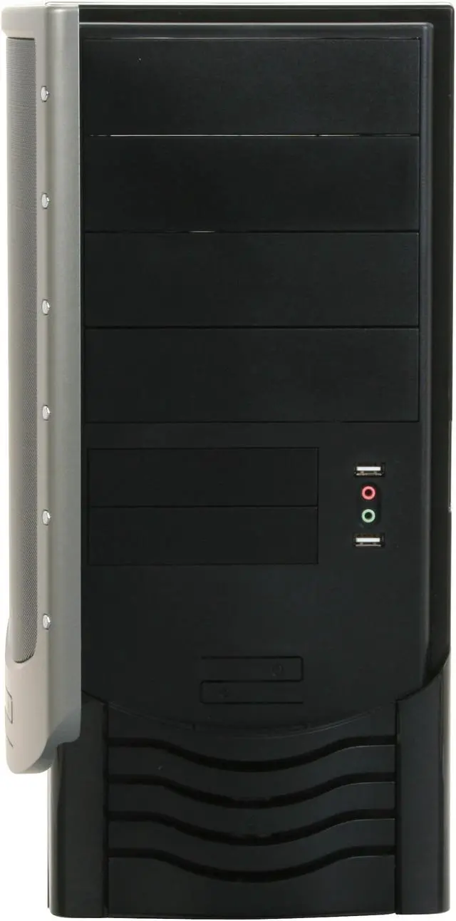 Alt view image 4 of 12 - Rosewill Wind Ryder RZLS142A-P BK Dual 120mm Cooling Fans and Mesh Design Front Panel Steel ATX Mid Tower Computer Case