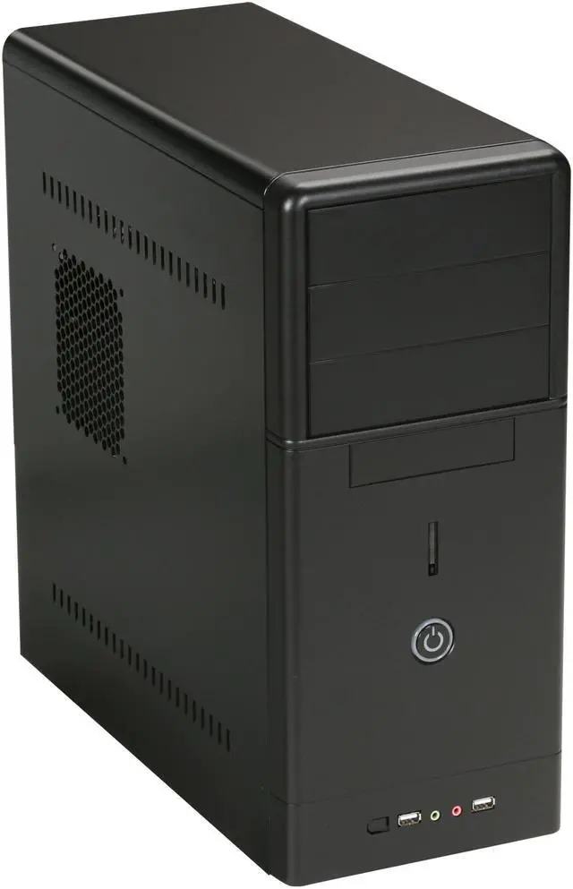 Main image of Rosewill FB-02 Black ATX Mid Tower Computer Case, come with 1x 80mm Fan
