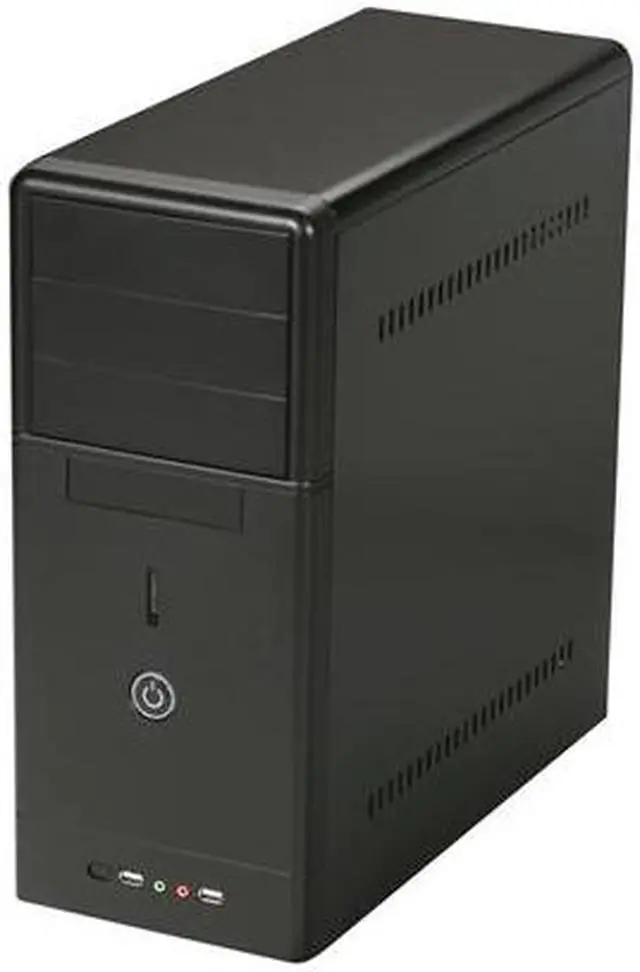 Alt view image 3 of 9 - Rosewill FB-02 Black ATX Mid Tower Computer Case, come with 1x 80mm Fan