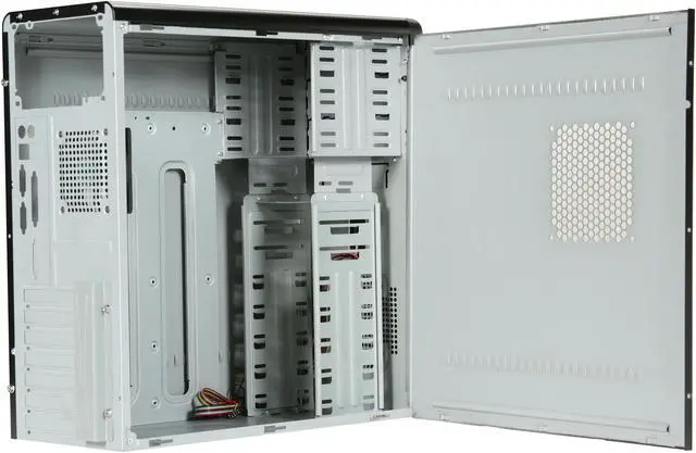 Alt view image 5 of 9 - Rosewill FB-02 Black ATX Mid Tower Computer Case, come with 1x 80mm Fan