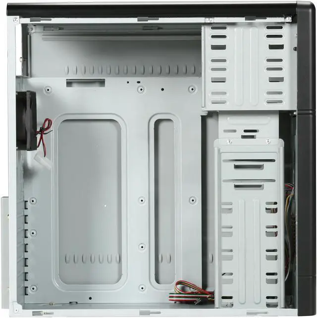 Alt view image 6 of 9 - Rosewill FB-02 Black ATX Mid Tower Computer Case, come with 1x 80mm Fan