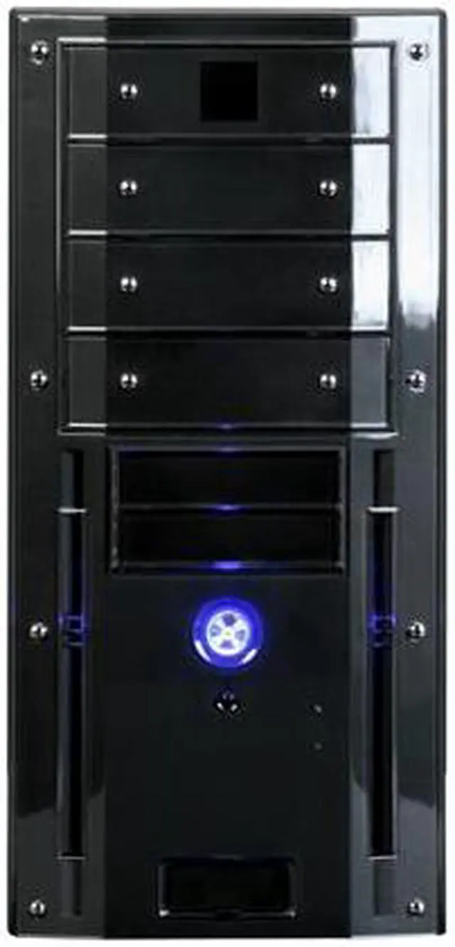 Alt view image 2 of 13 - Rosewill TU-155 II 500 Black 0.8mm cold rolled steel ATX Mid Tower Computer Case with 500W Power Supply