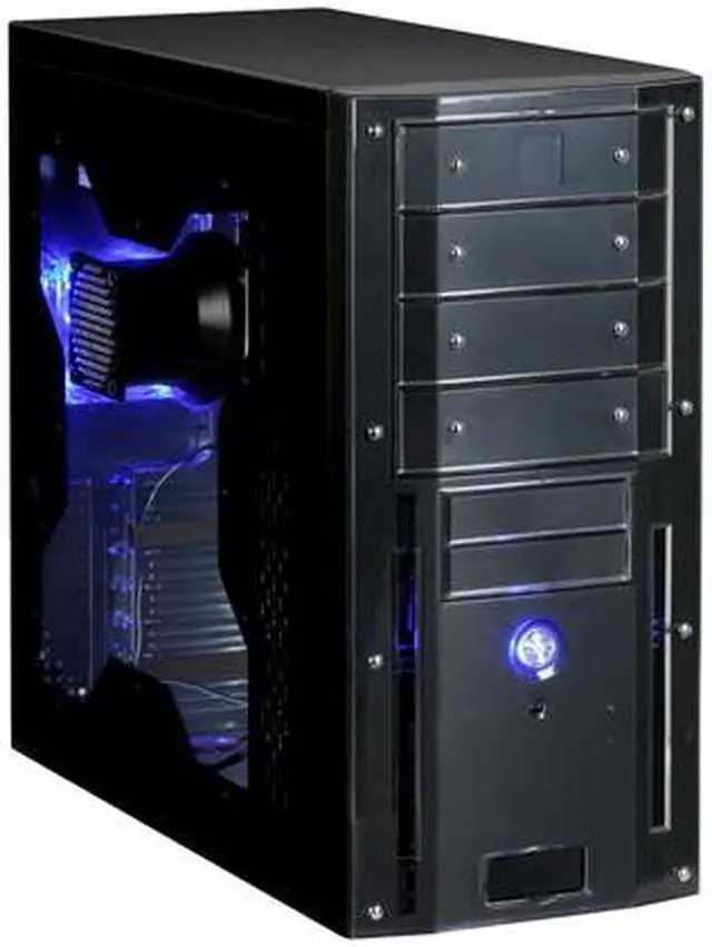 Main image of Rosewill TU-155 II 500 Black 0.8mm cold rolled steel ATX Mid Tower Computer Case with 500W Power Supply