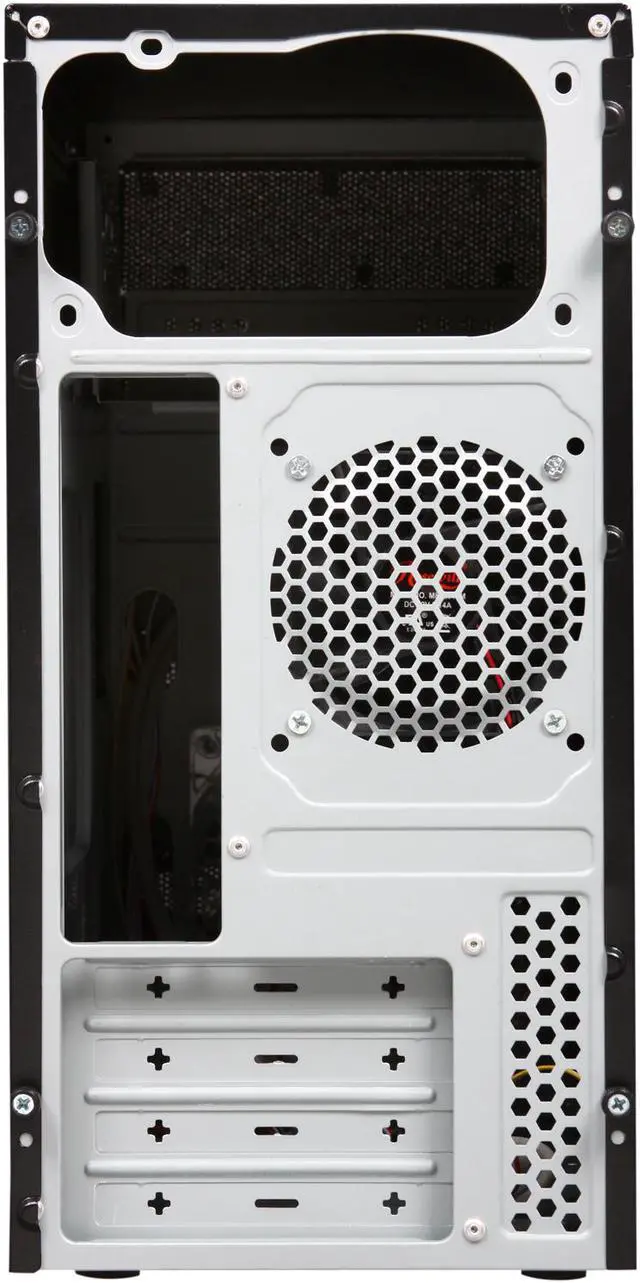 Alt view image 10 of 11 - Rosewill RANGER-M Dual-Fan Micro ATX Mini Tower Gaming Computer Case with Blue LED Lighting