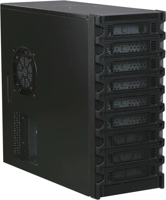 Main image of Rosewill R901-P BK Triple 120mm Cooling Fan, Mesh Design Front Panel, ATX Mid Tower Computer Case