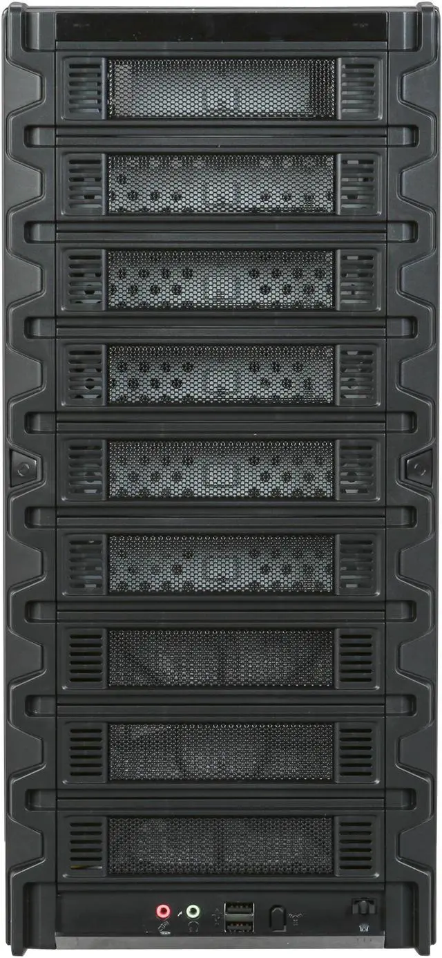 Alt view image 4 of 14 - Rosewill R901-P BK Triple 120mm Cooling Fan, Mesh Design Front Panel, ATX Mid Tower Computer Case