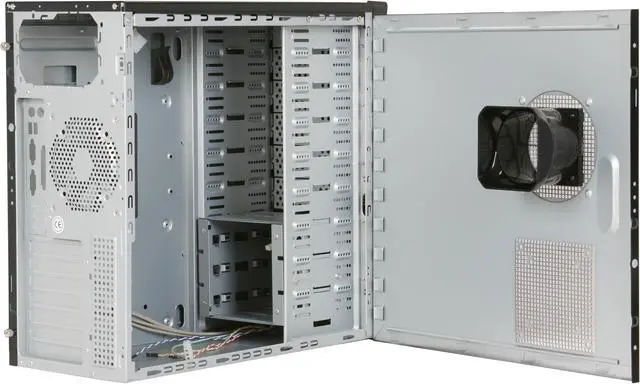 Alt view image 6 of 14 - Rosewill R901-P BK Triple 120mm Cooling Fan, Mesh Design Front Panel, ATX Mid Tower Computer Case