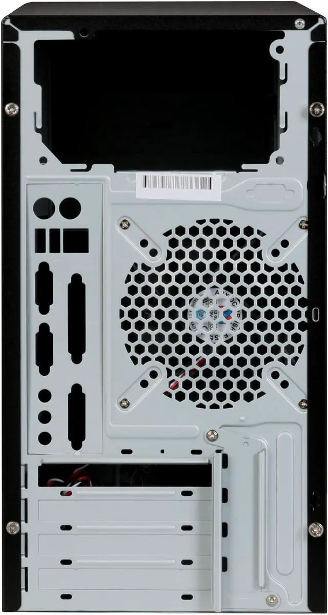 Alt view image 10 of 12 - Rosewill R115-P BK Black SECC Steel Micro ATX Mid Tower Computer Case