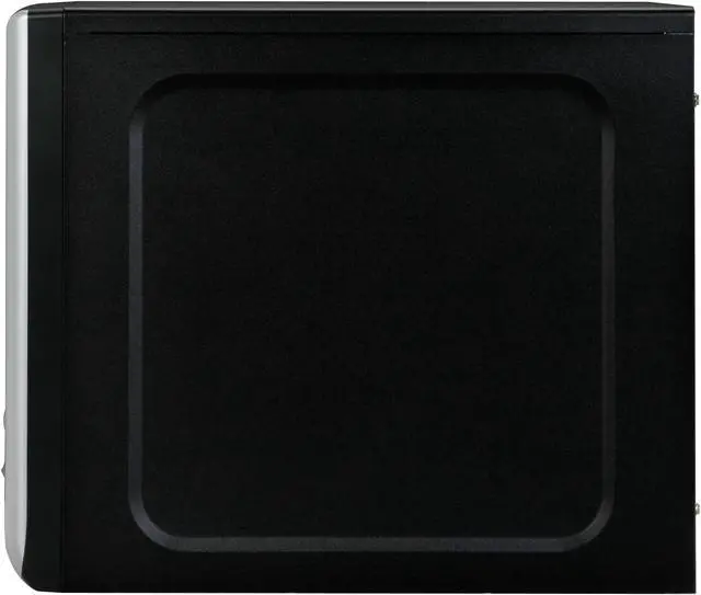 Alt view image 9 of 12 - Rosewill R115-P BK Black SECC Steel Micro ATX Mid Tower Computer Case