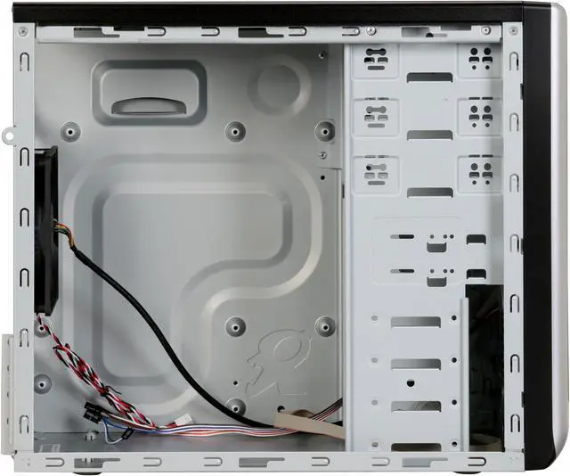 Alt view image 7 of 12 - Rosewill R115-P BK Black SECC Steel Micro ATX Mid Tower Computer Case