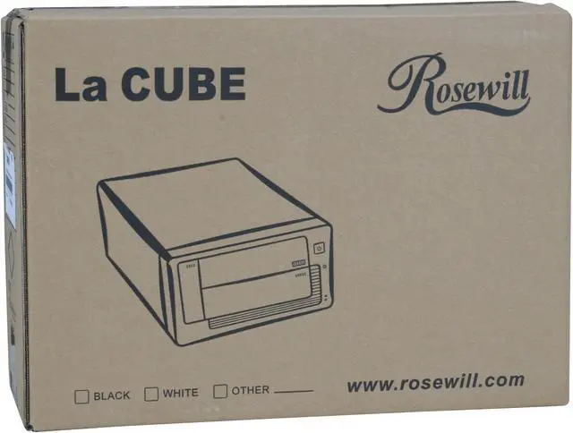 Alt view image 10 of 10 - Rosewill RS-MI-01 BK - Mini ITX Tower / Desktop Computer Case - 250W Power Supply with Two (2) SATA Connectors and One (1) 20 + 4-Pin Connector
