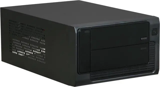 Alt view image 3 of 10 - Rosewill RS-MI-01 BK - Mini ITX Tower / Desktop Computer Case - 250W Power Supply with Two (2) SATA Connectors and One (1) 20 + 4-Pin Connector