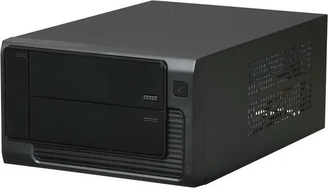Main image of Rosewill RS-MI-01 BK - Mini ITX Tower / Desktop Computer Case - 250W Power Supply with Two (2) SATA Connectors and One (1) 20 + 4-Pin Connector