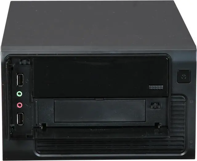 Alt view image 2 of 10 - Rosewill RS-MI-01 BK - Mini ITX Tower / Desktop Computer Case - 250W Power Supply with Two (2) SATA Connectors and One (1) 20 + 4-Pin Connector