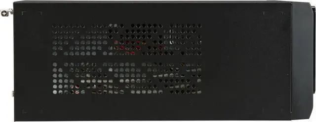 Alt view image 4 of 10 - Rosewill RS-MI-01 BK - Mini ITX Tower / Desktop Computer Case - 250W Power Supply with Two (2) SATA Connectors and One (1) 20 + 4-Pin Connector