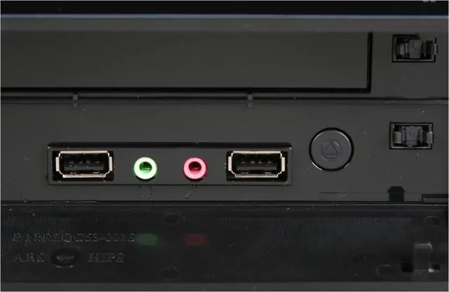 Alt view image 5 of 15 - Rosewill Ebony RA-HG-M-01 Black Steel Ultra High Gloss Finished MicroATX Computer Case with 400W(Model:LC-8400BTX) Power Supply