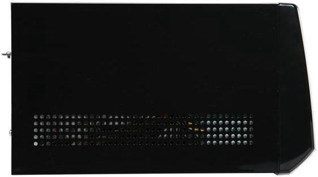 Alt view image 2 of 7 - Rosewill RC-CIX-01 BK Glossy Black Steel Cube Mini-ITX Computer Case with 150W Power Supply and 1x 80mm Fan