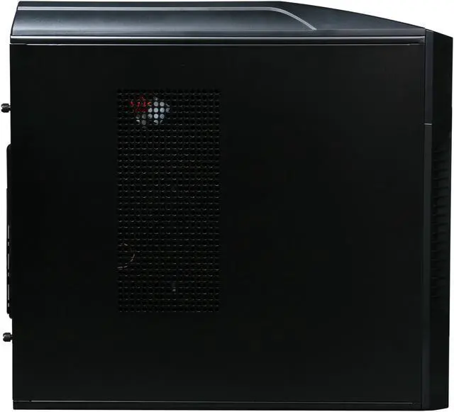 Alt view image 4 of 9 - Rosewill DESTROYER Black Gaming ATX Mid Tower Computer Case, comes with Three Fans-1x Front Blue LED 120mm Fan, 1x Top 120mm Fan, 1x Rear 120mm Fan, option Fans-2x Side 120mm Fan, 1x Top 120mm Fan, 1x Bottom Fan