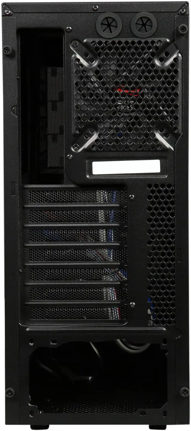 Alt view image 9 of 9 - Rosewill CHALLENGER ATX Mid-Tower Gaming PC Computer Case, Expansion Ready: Internal 3.5" Bays & External 5.25" Bays, 3 Pre-installed Fans with Side Fan Mount Option