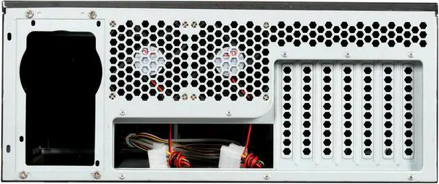 Alt view image 4 of 7 - Rosewill Server Case or Chassis - RSV-R4000 - 4U Rackmount - 4 x Included Cooling Fans, 8 x Internal Bays