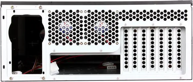 Alt view image 4 of 7 - Rosewill RSV-L4000 - 4U Rackmount Server Case / Chassis - 8 Internal Bays, 7 Cooling Fans Included