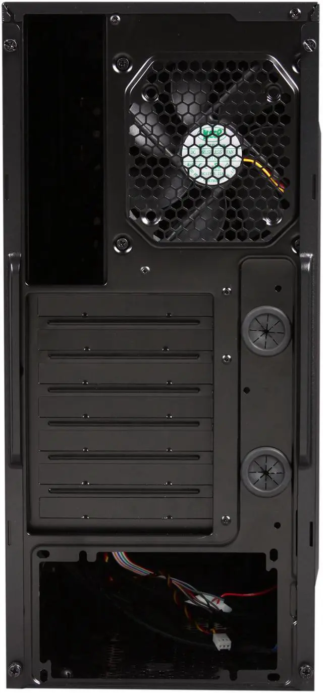 Alt view image 9 of 10 - Rosewill REDBONE U3 - ATX Mid Tower Computer Case - Black SECC Steel, USB 3.0, eSATA, 3 x 120mm Fans
