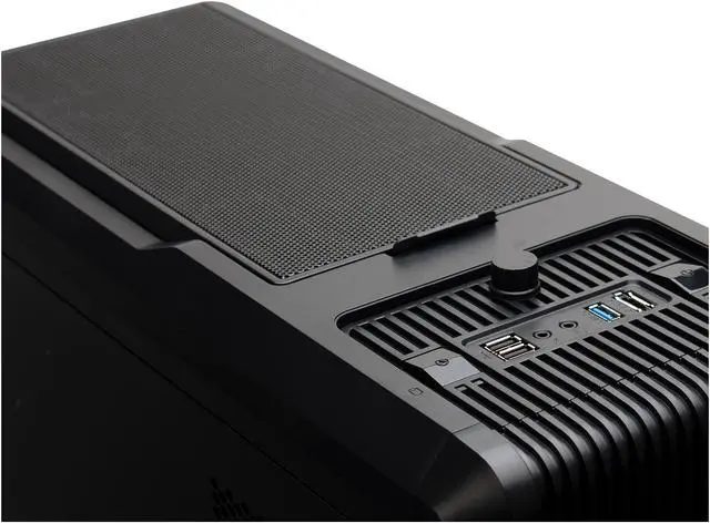 Alt view image 8 of 9 - Rosewill - Black Gaming ATX Mid Tower Case - 2 x Front Fans Included, Fan Controller, Front USB 2.0 & USB 3.0 Ports, Removable Top and Lower-Front Filter Panels - R5