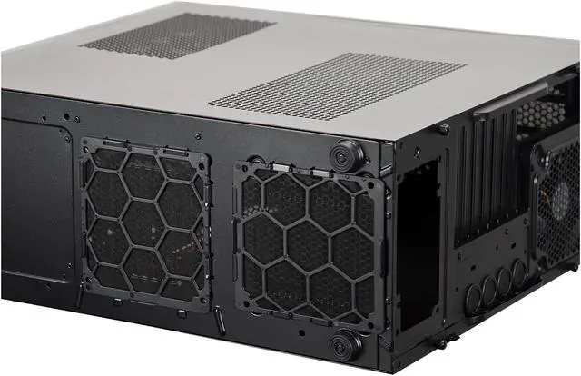 Alt view image 9 of 9 - Rosewill - Black Gaming ATX Mid Tower Case - 2 x Front Fans Included, Fan Controller, Front USB 2.0 & USB 3.0 Ports, Removable Top and Lower-Front Filter Panels - R5