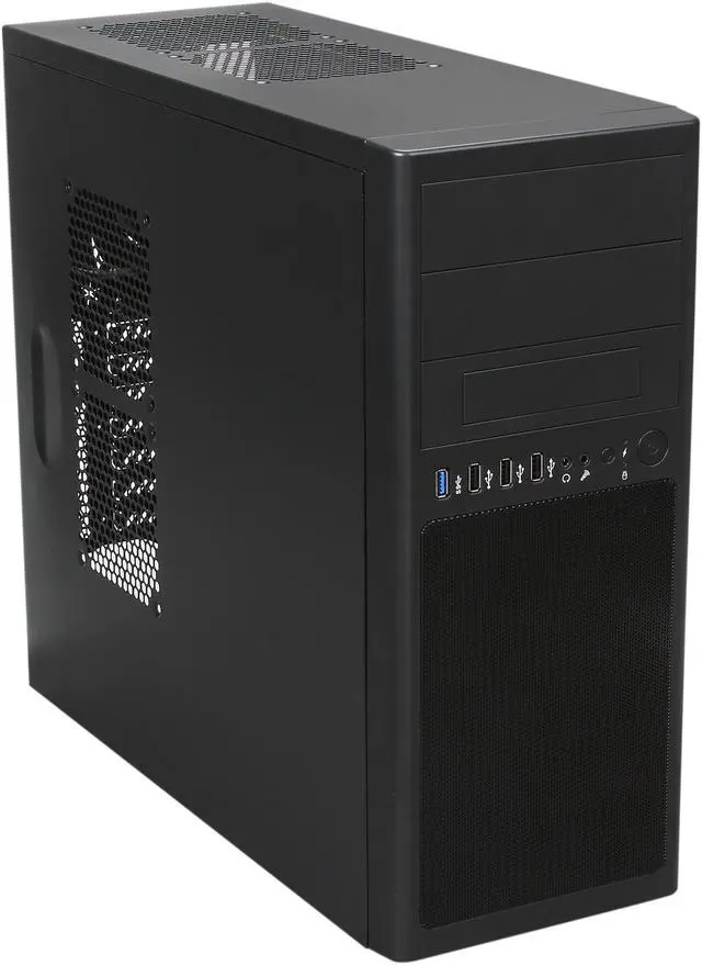 Main image of Rosewill LINE ATX Mid Tower Computer Case,one USB 3.0,come with Three Fans,Support up to 7 Fans