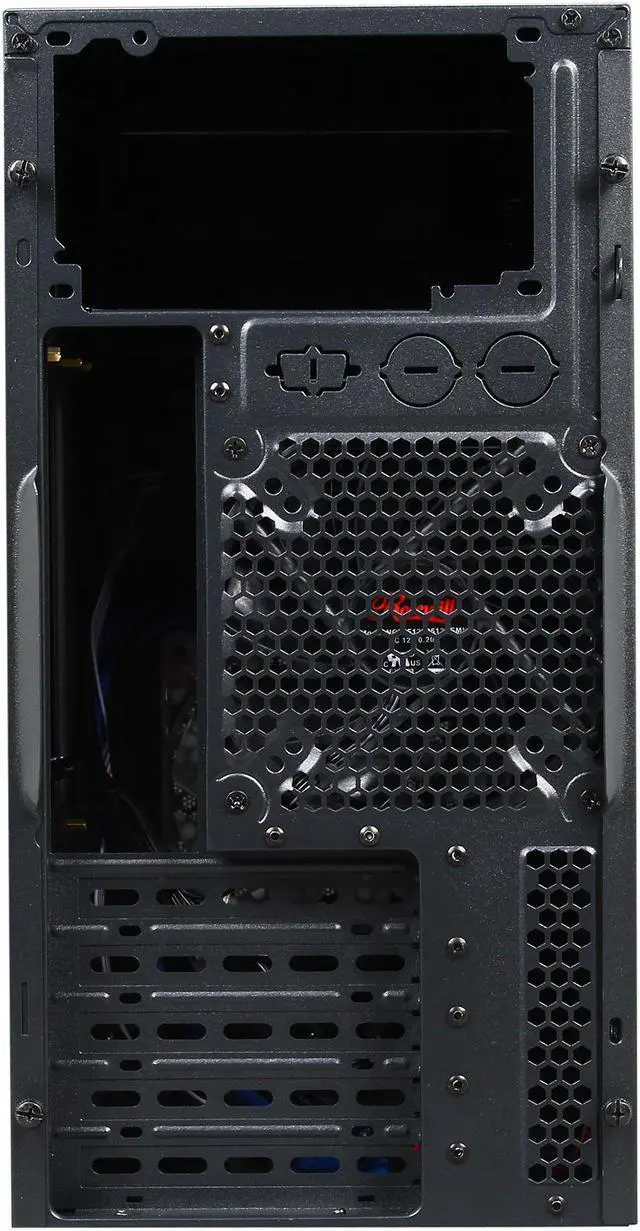 Alt view image 8 of 9 - Rosewill - LINE-M Micro ATX Mini Tower Computer Case - Dual USB 3.0 Ports, Dual Fans Included, Supports Up to Four (4) Fans and Up to 12.5" VGA Cards