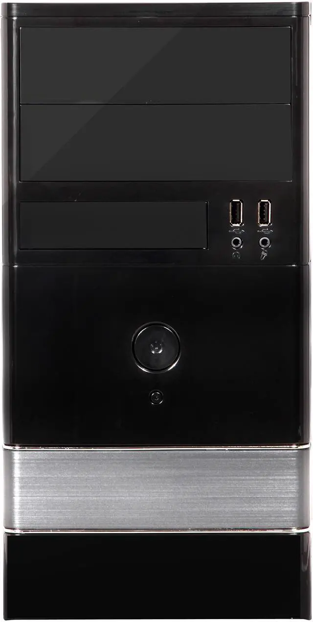 Alt view image 2 of 9 - Rosewill FBM-01-450P - Dual-Fan Micro ATX Mini Tower Computer Case with 450W Power Supply