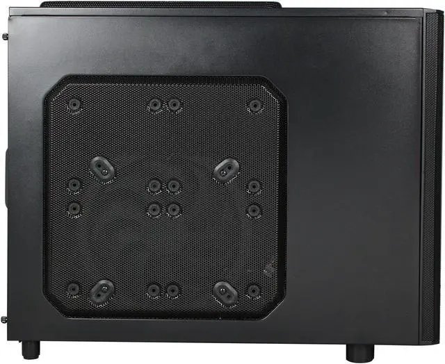 Alt view image 4 of 10 - Rosewill ARMOR-EVO - Gaming Mid Tower Computer Case - Supports Up to E-ATX MBs - Six (6) Pre-Installed Fans: 2 x Front Red LED 120mm, 2 x Top 120mm, 1 x Side 230mm, 1 x Rear 120mm (Supports Up to 9)