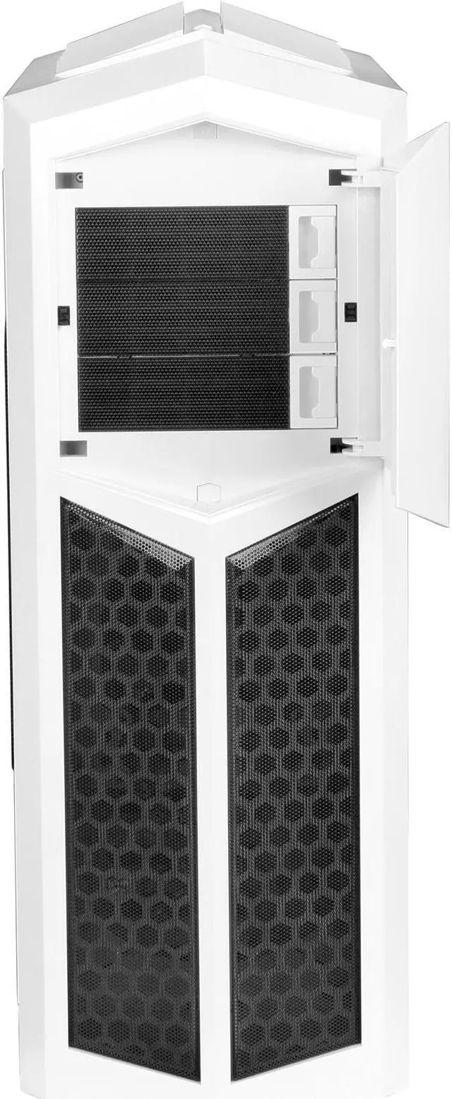 Alt view image 2 of 9 - Rosewill THRONE-W Gaming ATX Full Tower Computer Case, support up to E-ATX/XL-ATX, come with Six Fans-2x Front Blue LED 140mm Fan, 2x Top 140mm Fan, 1x Side 230mm Fan, 1x Rear 140mm Fan